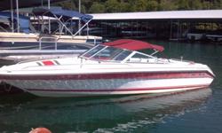 Sea Ray 21' bowrider with canvas convertible top/full enclosure and additional cover. 5.7 I/O mercruiser engine. Runs great..cosmetically amazing for a 22 yr old boat. NADA is $7500