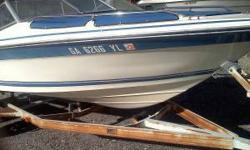 Great Boat!!! Spent Its whole life with one OCD owner. Lived on a boat lift during the summer and in a heated garage in the winter. Each spring and fall it was serviced by Mashburn Marine. Boat has a Mercruiser 350 and a 5 year old foot/outdrive ( the old