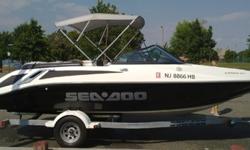 This is 2006 Seadoo Utopia 205 SE Jetboat.The boat runs perfectly except for the techometers, and fuel guage.It was maintained regularly, and never raced or abused. It comes with the trailer, bimini top, depth finder, and cover.Year 2006 Model 205 SE Hull