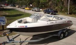 GREAT FUN! 2006 YAMAHA SX 230HO (HIGH OUTPUT 330 HP) JET/SKI BOAT WITH TWIN YAMAHA 4-STROKE MOTORS
This hull has a Built-In WOW FACTOR!!!!! Take a look at her, she is a beauty and sports a very nice shine.
Features