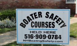 Boating Safety & PWC (Jetski) Certification Course.Complete course schedule at:http://nyboatingsafety.com or Call 516 909-0784