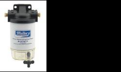 INTRODUCING MALLORY MARINE?S NEW VISI-BOWLÂ® FUEL WATER SEPARATOR KITSThese new fuel water separator kits allow water to be drained from the filter to allow for extended service while protecting your engine from the harmful effects of water in the fuel