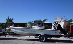 1998 Key West Stealth Flats Boat
Solid Hull, Solid Floor, Solid Transom
3 baitwells
Pole Platform
2003 Suzuki 4 stroke 140 HP
Running Good
MINN KOTA riptide Trolling Motor
Aluminum Trailer
Boat is ready to put in the water and run it.
Everything is