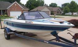 One owner 300 hrs 351 ford gelcoat in exl cond. all new interior incl floor & carpet ( thanks to a animal ) new prop, new shaft, new strut.new full cover, still in box LOOKS GOOD AND RUNS GOOD no problems. new tires on trailer. just add water. this boat