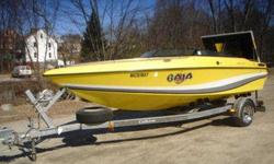real nice 20' Baha boat , 4.3L V-6 that will run with the V-8s all day long on half the fuel. Comes with life jackets/ tow ropes and tube $6800 may take trades call 603 995 6802 thanks