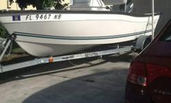 A GREAT boat for fishing and taking your family and friends to the islands!! Perfect sized boat for the flats and rivers, but capable to take on some inlets.Purchased the boat in June 2013, and had the carbs cleaned, filters changed, and steering cables