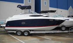 2009 Regal 2560 Very clean low hour SportCruiser with trailer. There are more cubic feet of livable interior space in this 25 Express than in Express Cruisers two feet longer. It's lighter, brighter and airier than any conventional trailerable cruiser.