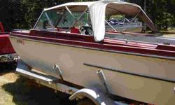 750.00 firm
boat is near the town of Eufaula and can be shown most weekends. (with a few days notice)
The engine (Johnson 135) worked five or 6yrs ago (the last time it was pre-owned to pull skiers and tubes)
If interested, call Jimmy at 405-590-4844
If