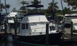 Blue Fish is an exceptional "Downeaster" style cruising yacht with flybridge and twin diesel Volvo Turbo engines(2x200hp - [low hours at only 750 each]). "Blue Fish " represents a rare opportunity to acquire this popular twin diesel American built