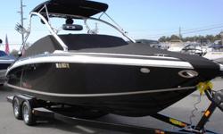 Nearly new 2012 Cobalt 232 WSS loaded to the gills with every option available. Upgraded stereo with multiple remotes, ipod attachment, sub, tower speakers and amps, tower lights fore and aft, bimini, covers, full instrumentation, snap in carpet,