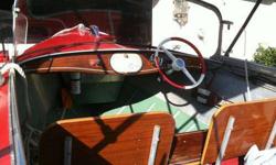 Up for sale is a very nice, restored boat motor and trailer. The boat has been restored to as close to original as I could get it. I did lots of research on Crestliner boats to get this one as close to original as I could. The wood interior was redone to