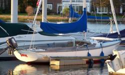 The Cape Dory Typhoon, "America's littlest Yacht", is one of the most popular sailboats ever built. There are more than 2,000 sailing from mountain lakes in the Rockies to the blue waters of the Atlantic, Pacific, and Carribean. ?Popeye? is a well found