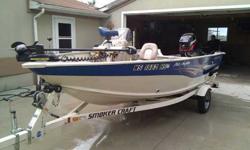 07 smoker craft , 16 foot , w 50 hp mercury . live well, storage, rod storage runs great!!! basically used a week a year up north fishing . some minor scratches from the pier. contact dean or e mail (click to respond) sorry no pics cant load them now will