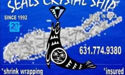 Pricing starting at $7ft - call or fill out form on our web sitefor a quick quoteSeals Crystal Ship - Since 1992 - http