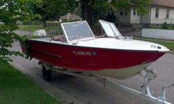 Hello i am selling my 72 16ft Starcraft boat with a 40horse johnson on the back. Ive had the boat for about 2 years now, and its been a great little boat, but I must sell now due to my family expanding, I just had a little baby girl so I need a bigger