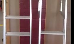 Two dock or pier ladders, 3 and 4 step models. Both are in "Like New" condition, great working and cosmetic shape. Can be used for swimming, dock, boarding, rafts, or pontoon. Sturdy 1" aluminum tube construction, grooved steps for better traction.