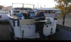 1965 Glasspar Cabin Cruiser , fiberglass , 21ft long , gas fuel , Mercury motor , motor does not turn on needs service , with trailer, $850 o.b.o , southwest Tucson , call 520-269-5742 in the afternoon or leave a text anytime , hablo espanolListing