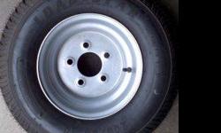 Brand new Loadstar trailer tire 205/65-10, 5 hole rim. Tire and rim have never been pre-owned. $85E-mail me or call me at 651-755-5207. Posting will be removed when unit is soldListing originally posted at http
