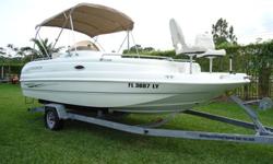 2002 Starcraft StarDeck Travis edition 209 21' Deck Boat, Suzuki 140hp Four Stroke, party barge family fun fishing boat, starts right up and runs like new, hull is in great condition, includes Bimini Top, VHF radio, fish finder, life vests, port-a-potty,