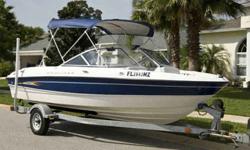 2005 Bayliner 185 , 130hp 3.0, in excellent condition with trailer, depth sounder, safety equipment, very gaz friendly, call Raymond 407-709-5252