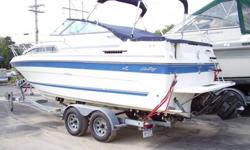 1989 Sea Ray 23' Weekender Cuddy w/ Mercruiser 5.7 - 260 HP I/O - Camper Top Set - Tandem Galvenized Trailer w/ Brakes - Approximately Only 89 hours - Fresh water boat in excelland condition......$8,995.00