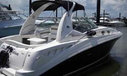 2006 Sea Ray 320 SUNDANCER Perfect condition! new exhaust risers, manifolds, cold fuel pumps, shift cables, generator service. All the upcomming services are completed for the next 5 years! boat is the only one on the market truly turn key and ready to