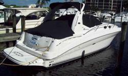 2005 Sea Ray 320 SUNDANCER This very clean and well maintained 320 Sundancer was just taken in trade. Many extra's including, strata glass, cockpit cover, fish finder, radar, upgraded 6.2 horizons which are fresh water cooled. Call our Fort Myers store