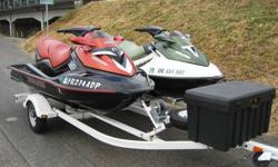 2006 Sea-Doo RXT and 2002 Sea-Doo GTX Di Combo
Both In Excellent Condition with Low Hours.
Includes