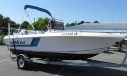 1996 Pro-Line 170 Sportsman powered by a 2003 Honda 90 hp outboard engine! Options include