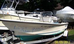 1998 Sea Pro SV2100 Bay Boat with Suzuki DT140TX Fuel Injected 2 Stroke Outboard with trailer, $9,995.00 Visit J&W Marine of Salem, MA call Jay