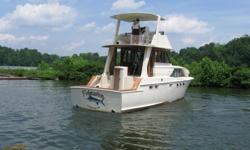 48 ft. Chris Craft Constellation Yacht, 1972, Professionalloy Fiberglassed Wood Hull, Twin 653 & Rebuilt Detroit Diesel Engines, two Paragon factory rebuilt Transmissions, 6 ft. Fishing Cockpit with teak flooring and covering boards, 15 KW Diesel rebuilt