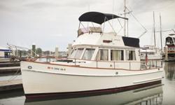 Check out the boats website at http://www.grandbanks32.com Everything you need in a 32' trawler - BOW THRUSTER, Fuel Polishing System, AC, Kohler Generator, Lectra San system, 9' Caribe inflatable dinky w/ 15hp motor, and much more. Gas tanks in great