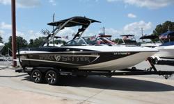 WOW!!! Up for sale is a super clean, very well equipped 2012 Malibu VLX Wakesetter wakeboard and wakesurf boat. This thing has an awesome stereo with speakers all over the place, dual batteries with switch, heater, bimini top, cover, (2) wakeboard racks,