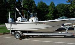 Up for sale is a mint condition, FRESH WATER, 2010 Key West 176 Bay/Reef Center Console with ONLY 61 HOURS. The boat looks virtually new inside and out. The boat was used on a chrystal clear, ultra clean South carolina lake called Lake Keowee. It comes