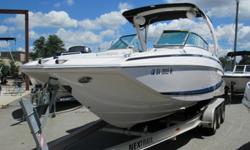 This giant 27 foot Regal is absolutely gorgeous and LOADED to the gills with all the options anyone could want in a boat. It comes with the famous Regal Power Wakeboard Tower, tower bimini top, massive rearward facing multi-position chaise sun lounge,