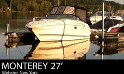 Distant destinations are only a short journey away on the 250 Cuddy Cruiser. This Monterey 250CR is an excellent performer packed with style, smart use of space and many custom features. The 250 is fully ensconced with yacht like luxury features that give