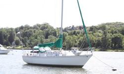 This is your opportunity to own one of the most sought-after sailing gem of New England. Because this Sabre 28 is a unique jewel. That means she was built to higher standards than your run of the mill 28 footer. Roger Hewson improved this award winning