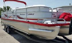 Saltwater series gives you Anodes on each toon, Full undercarriage Aluminum Performance shield, Heavy Duty Vinyl Flooring, Seats and Railings raised off the floor by 1" to give you hose down cleaning.This one also has dual Flexsteel Bucket Seats ,