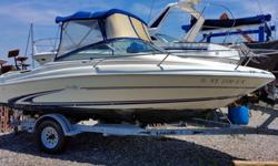 Come get this Sea Ray 190 and you can be chill'in on the water, today. That's because this compact bow-rider is ready to go, and perfect for her location on City Island. With a recently replaced out-drive, low hours, annual shrink-wrap and maintenance,