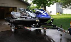 2006 Yamaha FX HO Cruisers - LOW HOURS!!! Meticulously Cared For and VERY LOW HOURS! Blue Anniversary Model has under 50 hours & black cruiser has only 61 hours. Always kept covered when at the lake or in garage. Always used on the same clean, freshwater