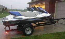 Model Year:2012, Trailer Included:Yes, These units are in Great Shape! They only have 10 hours on one unit and 11 hours on the other. They were winterized last year and have been serviced. Motor oil changed and ready for the water. Wave runners come with