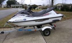 This Great Looking, 1999 Yamaha 1200 XLT Waverunner (1-3 Person Seater) Jetski. Meticulously maintained in and out, The ride is smooth and fast, hits 65mph without hesitation. This ski has been radared at 65mph on water. It only has 55 hours on it. It's a