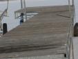 $2,500 Two Nice 40 ft Roll-In Boat Docks / Piers, L-Shape, Bench
